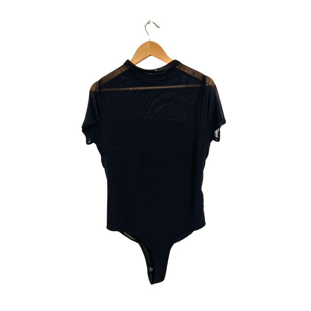 ReoRia Black Mesh Bodysuit